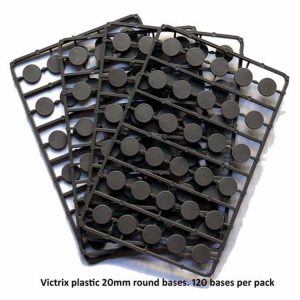 20mm Round Plastic Bases Victrix