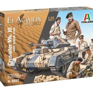 1/35 Crusader Mk. III with British Crew Italeri 6592 Italeri