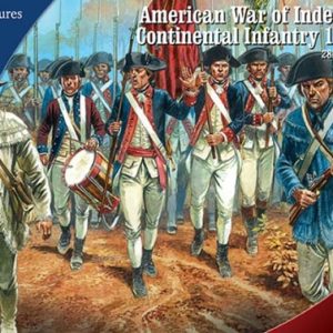 28mm War Ind Continental Inf 1776 Perry Miniatures
