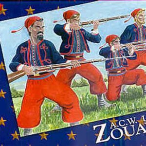 1/72 Amer. Civil War U. Zouaves HaT Industrie