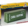 1/24 Shipping Container 20 Ft. Italeri 3888 Italeri