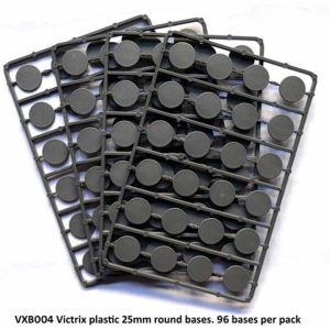 25mm Round Plastic Bases Victrix