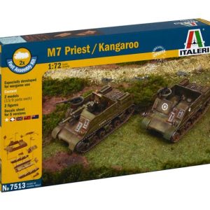 1/72 M7 Priest/Kangaroo - Fast Assembly Italeri 7513 Italeri
