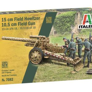 1/72 15 Cm Field Howitzer / 10,5 Cm Field Gun Italeri 7082 Italeri