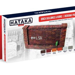 Brick Buildings & Ruins Set Hataka