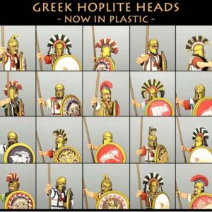 28mm Greek Hoplite Heads