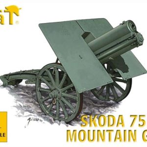 1/72 WW1 Skoda 75Mm Mtn Gun HaT Industrie