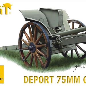 1/72 WW1 Italian 75Mm Depot Gun HaT Industrie