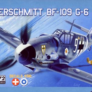 1/72 Messerschmitt BF - 109 G - 6 Italeri 063 Italeri