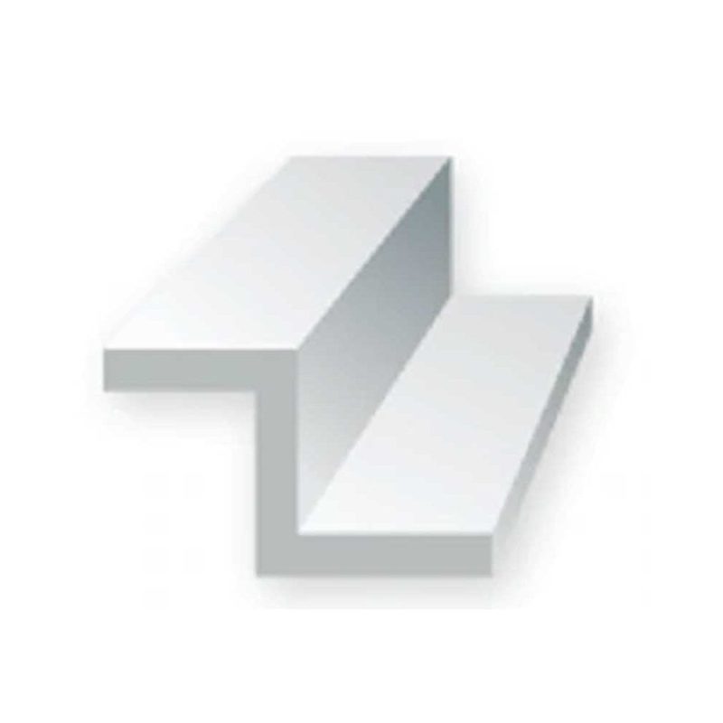 2pk 6.3 X 3.2mm X 350mm Plastic Z-Channel Evergreen