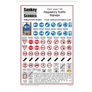 00Gauge Regulatory Traffic Sig Sankey Scenics