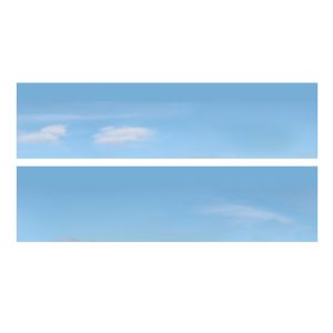Id502B 15 Blue Sky 2 X 5' " id Backscenes