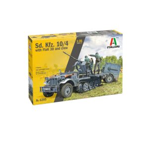 Sd Kfz 10/4 With Flak 30 Italeri