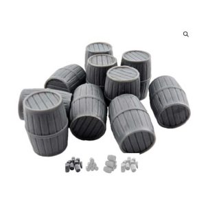 28Mm Coopered Barrel Kit - 8 B The Table Top Workshop