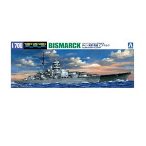 1/700 Bismarck Battleship Aoshima