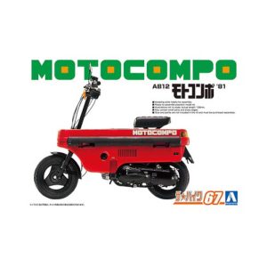 1/12 Honda Ab12 Motocompo Aoshima