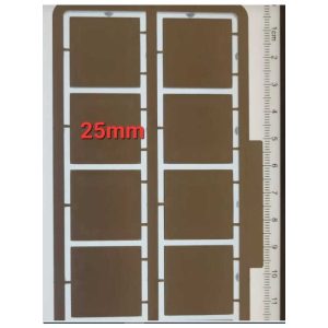 25Mm Square Unlipped Base Fram The Table Top Workshop