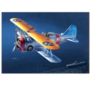 Us Navy F3F-2 Vf 6 Fighting Si Academy