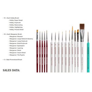 Ap New Brush Rack Pack The Army Painter