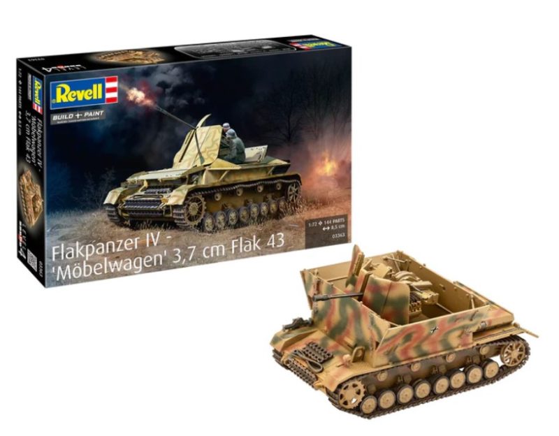 Flakpanzer Iv Model 3.7Cm Revell