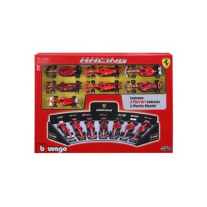 1:43 FERRARI DELUXE GIFT SET WITH DISP STAND!