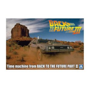 1/24 Time Machine From Bttf Aoshima