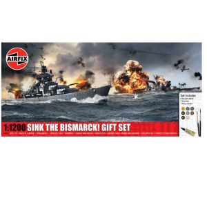 Sink The Bismark Gift Set Airfix