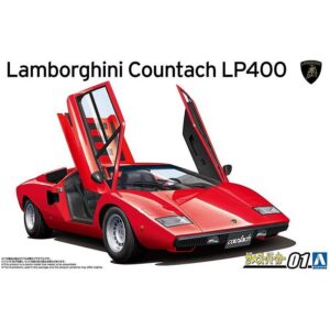 1/24 Lamborghini Countach Lp Aoshima