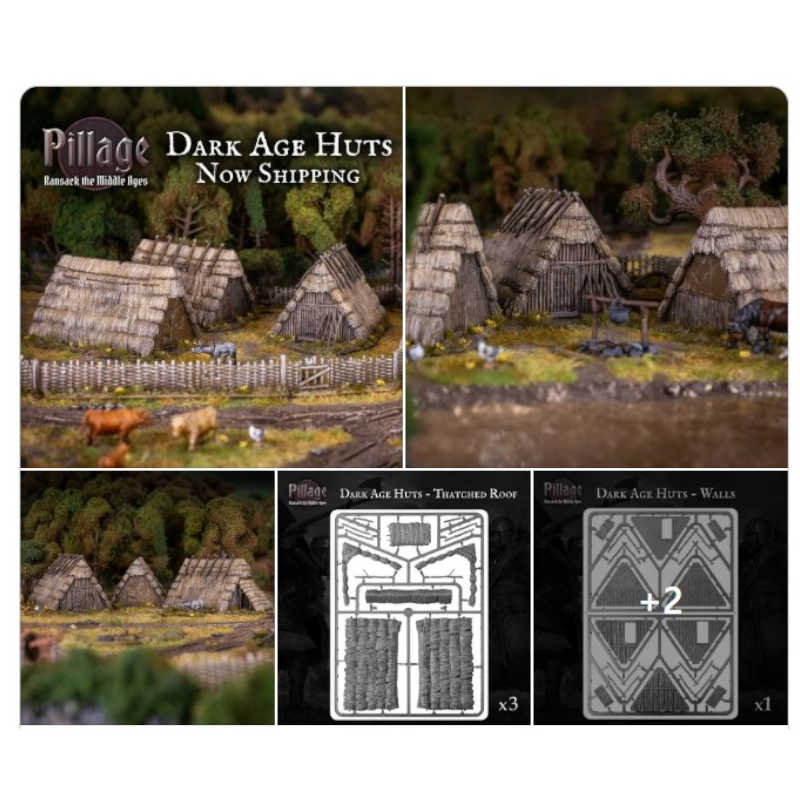 Victrix Dark Age Huts Victrix